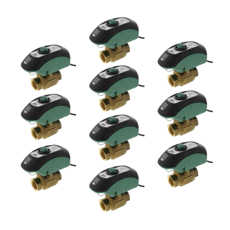 Taco 3/4" NPT Water Heater Shut-Off Valve 10 Pack