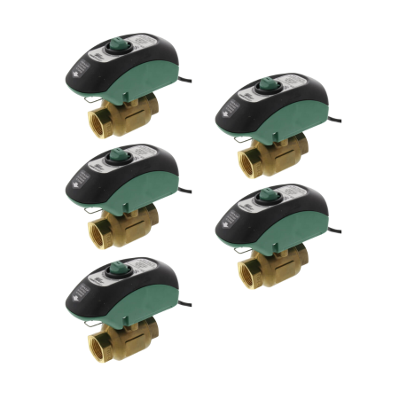 Taco 3/4" NPT Water Heater Shut-Off Valve - 5 Pack
