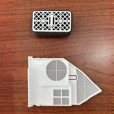 TOTO THU6587#01 Washlet Deodorizer Catalyst Replacement Filter, Activated Carbon, Fits S7 and S7A, Cotton White