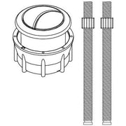 TOTO Push Button Assembly with Rods in Matte Black - THU848#MBL-A