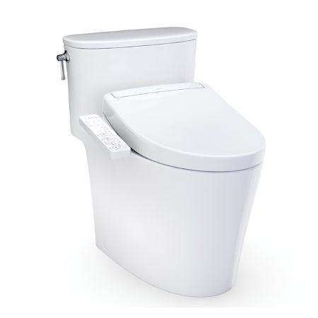 TOTO Aurora One Piece Skirted & Elongated Toilet 1.0 GPF with Seat - Cotton