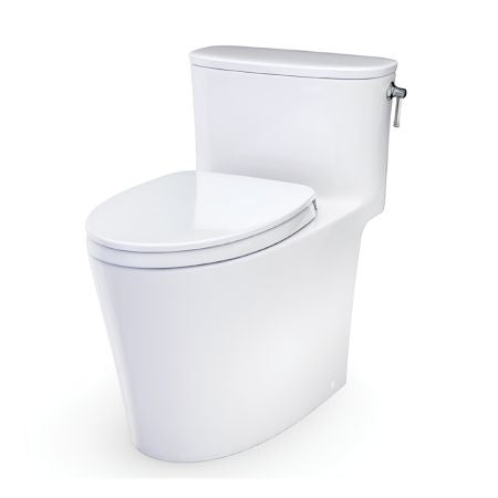 TOTO Aurora One Piece Skirted & Elongated Toilet 1.0 GPF with Seat - Cotton