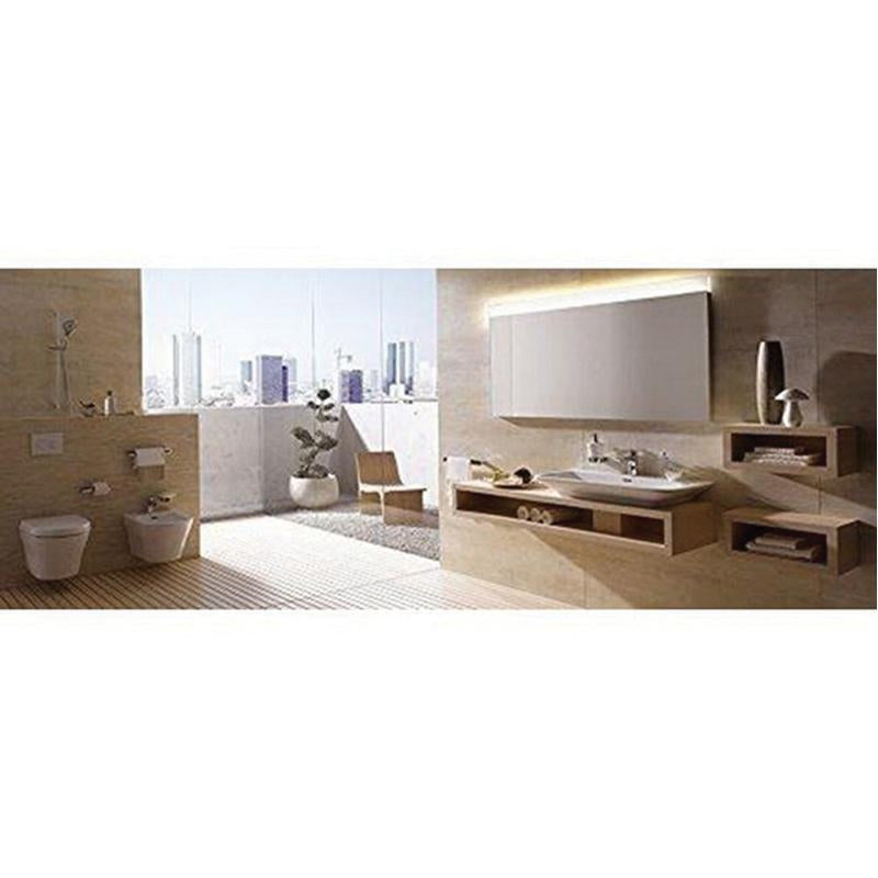 I can see this image shows a bathroom interior design rendering, but it does not display the actual product - the Toto Drake 