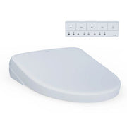Toto S7A Bidet Seat with Remote - Contemporary Elongated in Cotton White