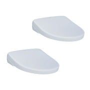 Toto S7A Bidet Seat with Remote - Contemporary Elongated in Cotton White - 2 pack