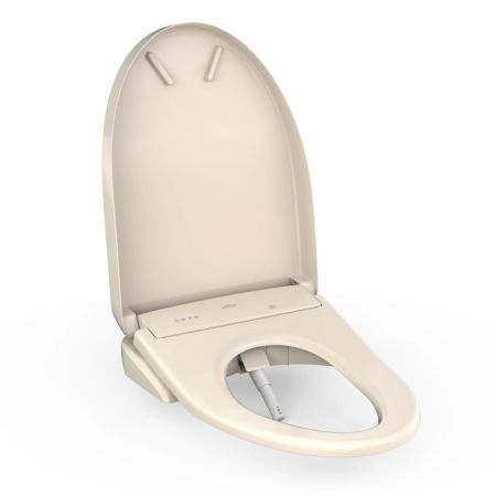 Toto S7A Bidet Seat with Remote - Contemporary Elongated in Sedona Beige