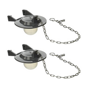 Toto THU303 2" Pvc Flapper with  Clear Cone (Replaces THU112-2) - 2 Pack