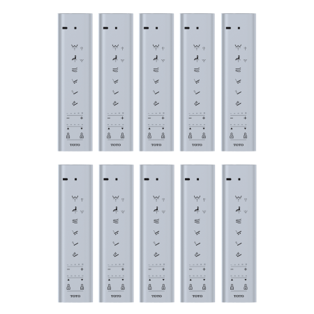 Toto THU6055 WASHLET S550 Remote Control with Mounting Bracket - THU6055 - 10 Pack