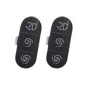 Toto THU6391 Auto Flush Replacement Button for Dual Flush S550E Washlet Remote - 2 Pack