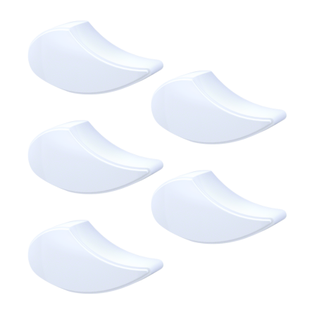 Toto Replacement Trip Lever For Select Model Toilets, Cotton White - 5 Pack