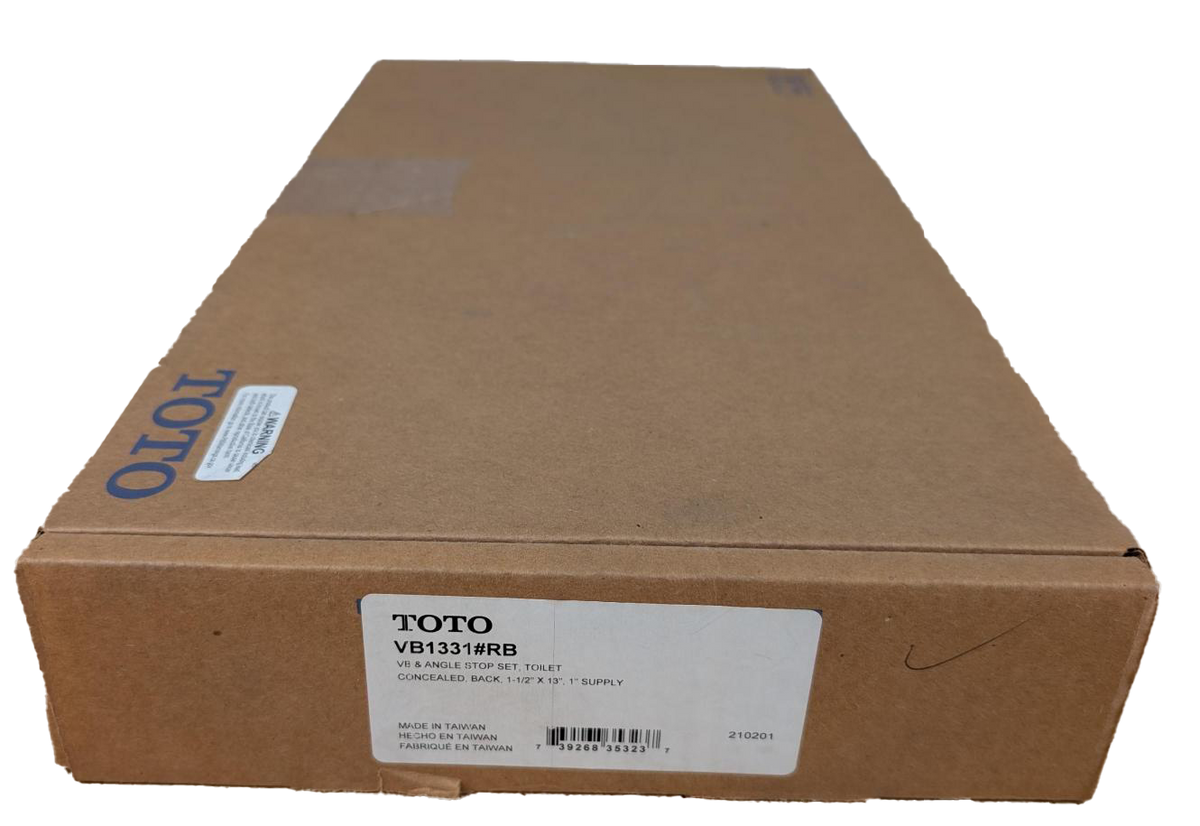 CLOSEOUT TOTO Vacuum Breaker & Angle Stop Set for Toilet