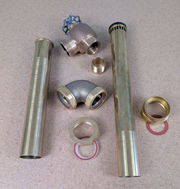 CLOSEOUT TOTO Vacuum Breaker & Angle Stop Set for Toilet