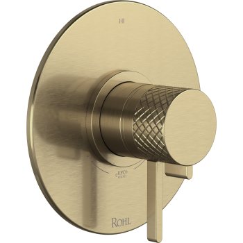 Rohl Tenerife 1/2" Therm & Pressure Balance Trim With 3 Functions in Antique Gold - TTE23W1LMAG