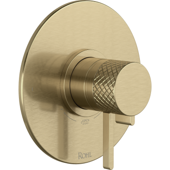 Rohl Tenerife 3/4" Therm & Pressure Balance Trim With 6 Functions in Antique Gold - TTE46W1LMAG