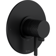 Rohl Tenerife 3/4" Therm & Pressure Balance Trim With 6 Functions in Matte Black - TTE46W1LMMB