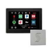 Thermasol ThermaTouch Digital Steam Shower Control Kit with Square Head in Polished Chrome - TT7-SVSQ-PC