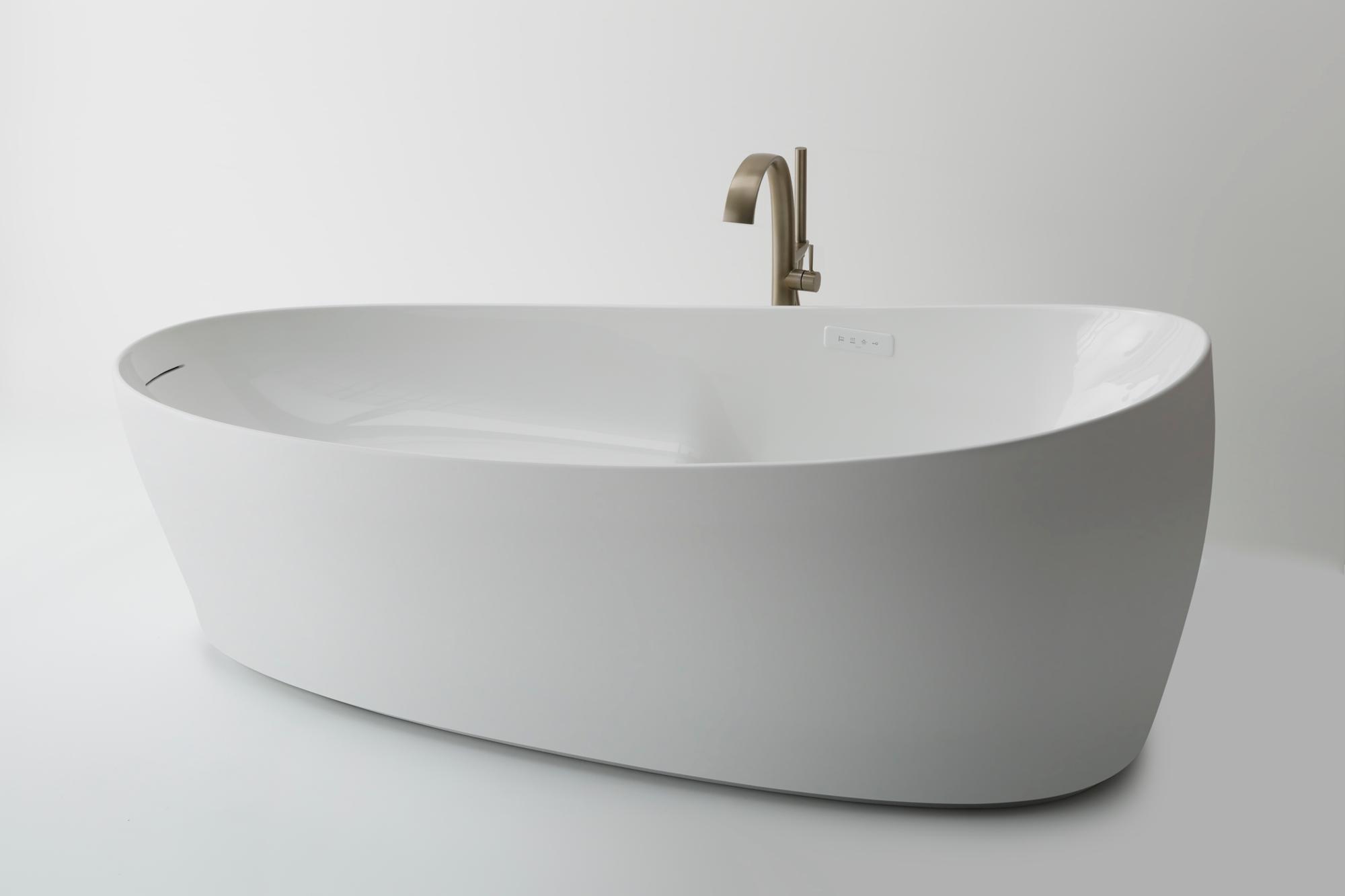 TOTO Flotation Tub with Zero Dimension - Gloss White