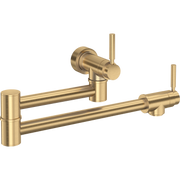 ROHL Holborn Wall Mount Pot Filler - Satin English Gold