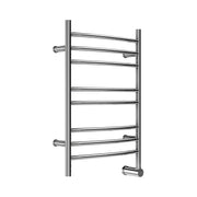 Mr. Steam W328TSSP Metro Collection 8-Bar Wall-Mounted Electric Towel Warmer with Digital Timer in Stainless Steel Polished