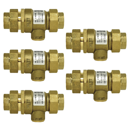 Watts 88006832 LF9D-M2 Dual Check Valve 3/4 Inch Atmospheric Vent