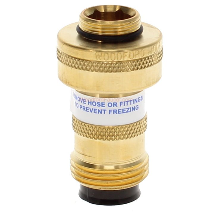 Woodford 50HF-BR High-Flow Double Check Backflow Preventer Outdoor Brass