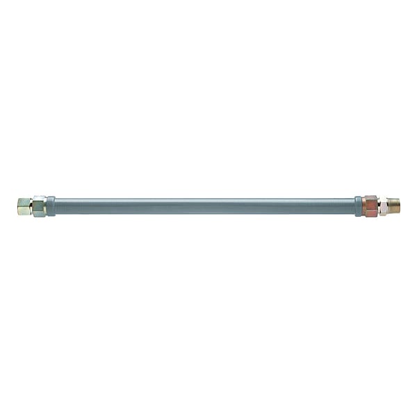 Eastman 5/8 in. OD Stainless Steel Gas Connector - MIP x MIP, 18 in. - 30SS505018
