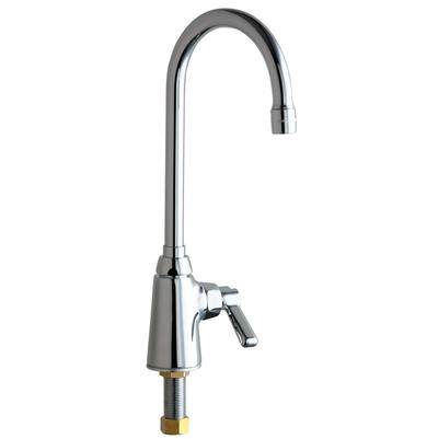 Chicago Faucets 350-ABCP E-CAST Single Supply Sink Faucet