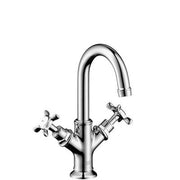 AXOR 16505001 Montreux Single Hole Faucet w/Cross Handle Small: Chrome