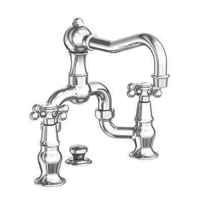 Newport Brass 930B/26 Chesterfield Widespread Bathroom Sink Faucet Chrome