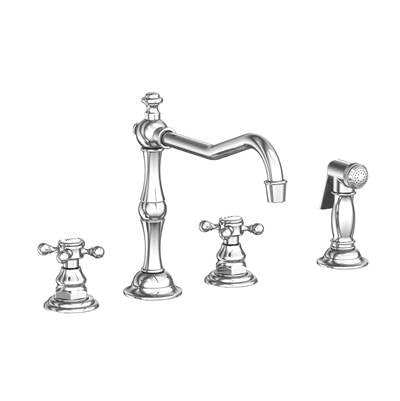 Newport Brass 943/26 Kitchen Faucet with Side Spray Chrome
