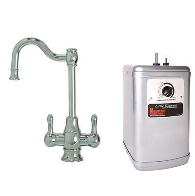 Mountain Plumbing MT1871DIY-NL/CPB Mini Hot/Cold Water Dispenser W/ Heating Tank Polished Chrome