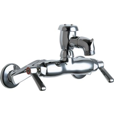 Chicago Faucets 305-VBCP Hot & Cold Water Sink Faucet 3 3/8" Body