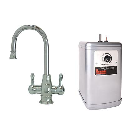 Mountain Plumbing MT1851DIY-NL/CPB Hot/Cold Mini Dispenser W/Heating Tank Polished Chrome