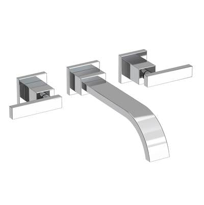 Newport Brass 3-2041/26 Secant Collection Wall Mount Bathroom Faucet: Chrome