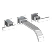 Newport Brass 3-2041/26 Secant Collection Wall Mount Bathroom Faucet: Chrome