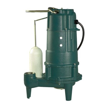 Zoeller 805-0016 Shark Grinder M805 Automatic Cast Iron Residential Grinder Pump, 115V, 25' Cord