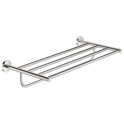 Grohe 40800001 Essentials 22 In. Multi-Towel Rack Starlight Chrome