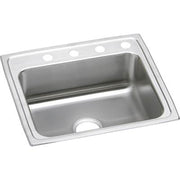 Elkay LRAD2521651 Lustertone Classic Stainless Steel 25" x 21-1/4" x 6-1/2", Single Bowl Drop-in ADA Sink
