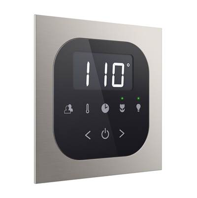 Mr. Steam 104232SQ-BN AirTempo Square Flush Mount Kit Brushed Nickel