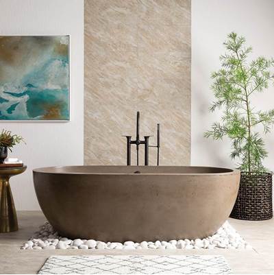 Native Trails NST7236-E Avalon 72" Bathtub: Earth