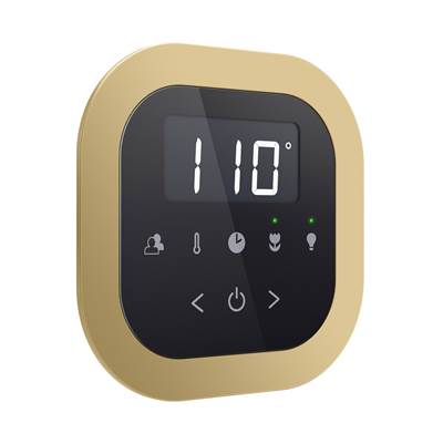 Mr. Steam 104232RD-SB AirTempo Round Flush Mount Kit Satin Brass