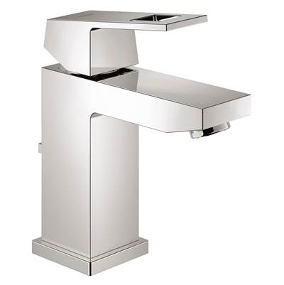 Grohe 2312900A Eurocubeize Single Handle Single Hole Bathroom Faucet: Chrome