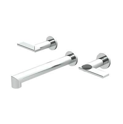 Newport Brass 3-2495/26 Keaton Collection Wall Mount Bathroom Faucet: Chrome