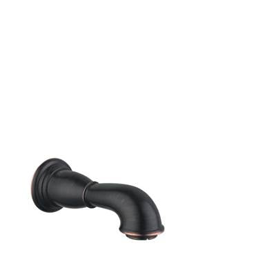 Closeout Open Box Hansgrohe 06088920 C Tub Spout Wall Mounted RUBBED BRONZE