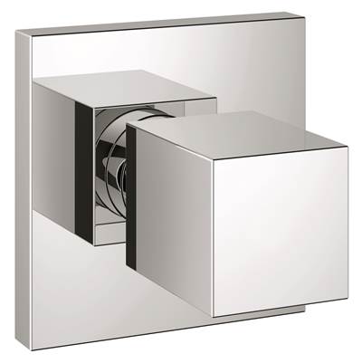 Grohe 19910000 Eurocube Single-Handle Volume Control Valve Trim Kit Starlight: Chrome