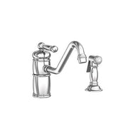 Newport Brass 941/26 Single-Handle Faucet With Pull Out Spray Chrome