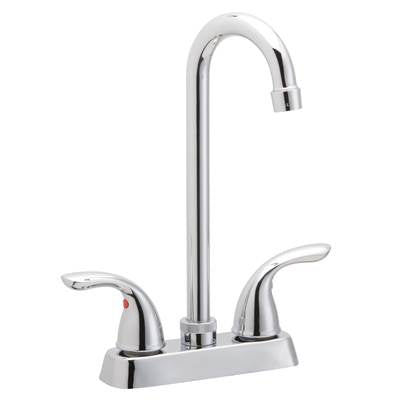 Elkay LK2477CR Everyday Bar Deck Mount Faucet and Lever Handles Chrome