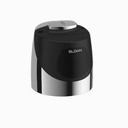 Black and stainless steel cylindrical sensor kit with silver top cap and Sloan branding.