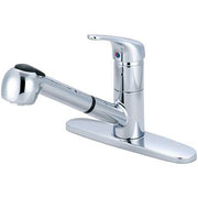Olympia K-5030 ELITE Series Single Handle Pull-Out Kitchen Faucet: Chrome