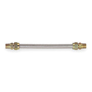 Eastman 36-in 1/2 -in MIP Inlet x 1/2 -in MIP Outlet Corrugated Gas Connector in Stainless Steel - 30SS505036